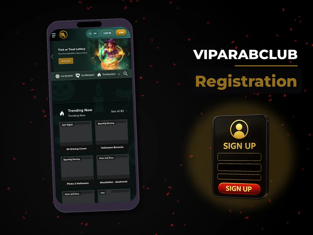 VipArabClub - Registration