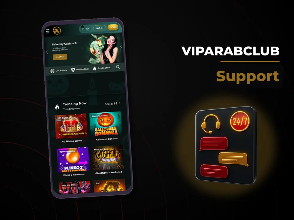 VipArabClub - Support